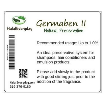 Complete Lotion - Germaben II - Natural Preservative - Clear Liquid Preservative Great for making lotion, cream and shampoo - ready to-use complete antimicrobial preservative - 2oz
