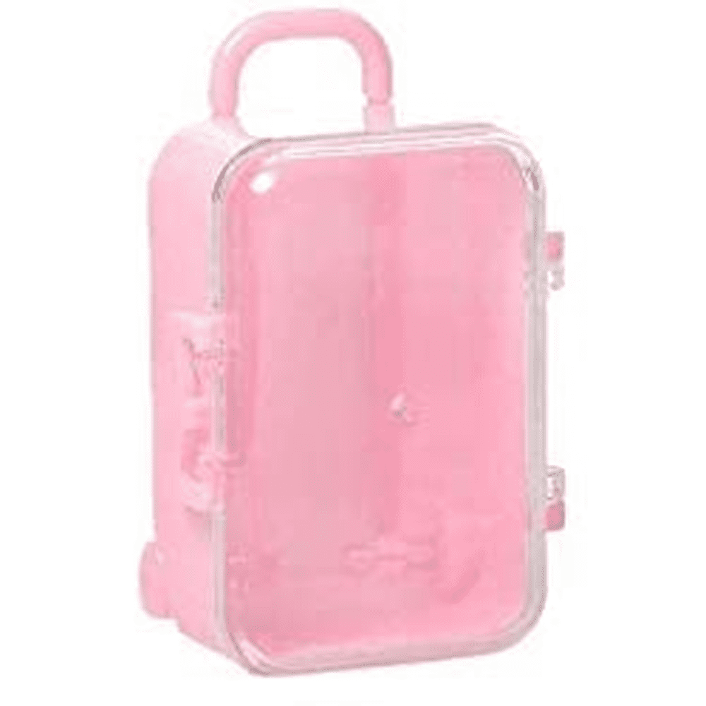 Mini Travel Suitcase Storage Box Plastic Candy Box Doll Clothes