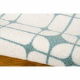 thumbnail image 4 of Nourison Enhance Ivory/Turquoise Area Rug EN005 2'6" x 8', 4 of 4
