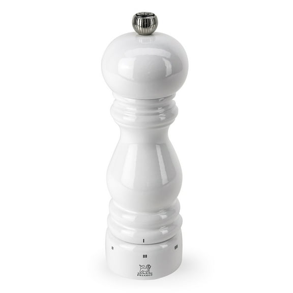 Peugeot Paris u'Select 7 Inch White Lacquer Peppermill