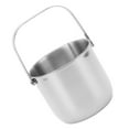 thumbnail image 4 of Handle Ice Bucket, Champagne Ice Bucket Stainless Steel Large Capacity  For Parties Rose Gold,Silver, 4 of 8