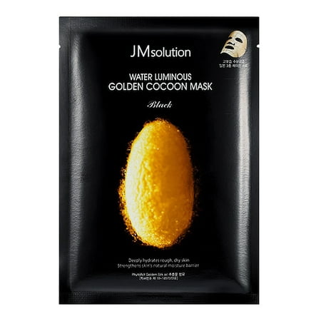 JMsolution Water Luminous Golden Cocoon Mask (Black), 10