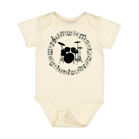 

Inktastic Drummer Percussionist Music Gift Gift Baby Boy or Baby Girl Bodysuit