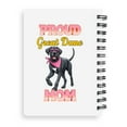 thumbnail image 2 of Proud Great Dane Mom Happy Mother's Day with Love Spiral Bound Journal Danes Dog Lover Gifts 5x7in Spiral Notebook - 02003, 2 of 5