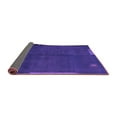 thumbnail image 2 of Ahgly Company Indoor Round Abstract Purple Modern Area Rugs, 3' Round, 2 of 4