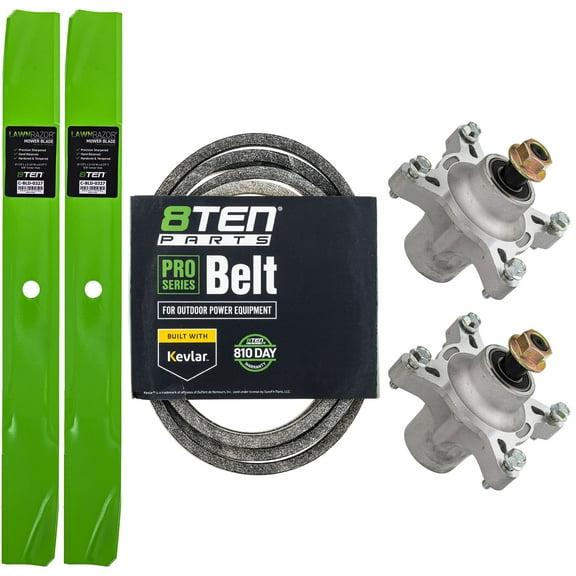 8TEN Blade Spindle Belt Kit for Toro 121-0751 131-3938-03 42-inch Deck MK1009767