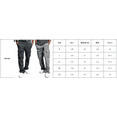 thumbnail image 7 of Qiylii Man Pants Solid Color Loose Pocket Drawstring Long Cargo Trousers, 7 of 7