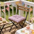 thumbnail image 3 of Easter Outdoor Cushions, Soft Comfortable Seat Cushion Pad for Patio Dining Chair, Garden Furniture, Party & Outdoor Easter Decor, Seasonal Spring Holiday Cushion for Home & Yard Use, 18*18in, Purple, 3 of 7