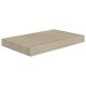 thumbnail image 4 of Estantes Flotantes de Pared vidaXL en MDF Acabado Roble Panal 2 Piezas, 4 of 7