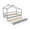 Gray, variant on Furnibear Twin House Bed Gray with Roll Out Trundle and DIY Roof, Solid Wood Frame Plywood Slat Support and Guardrail, No Box Spring