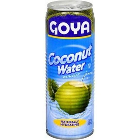 Goya Tall Coconut Water, 17.6 Ounce -- 24 per case.