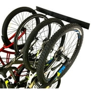 StoreYourBoard BLAT Bike Wall Storage Rack, 4 Bicycles, Solid Steel, 200 lbs Garage Organizer