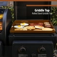 Pit Boss Charleston 1020 Sq in Wood Pellet Grill/Gas Griddle Combo