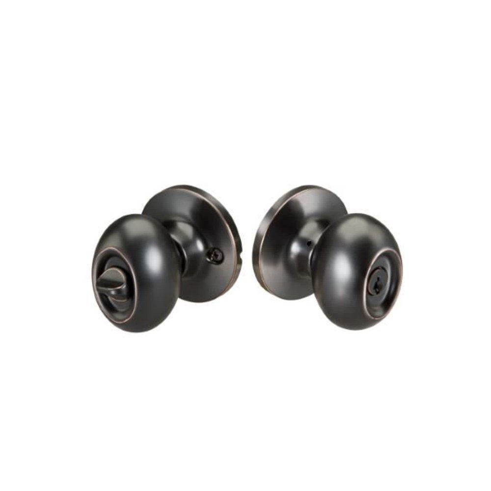 Yale Yr70wa Waycross Single Cylinder Keyed Entry Door Knob Set Bronze