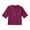 Purple, variant on Boys Girls Button Up Henley Shirt Short Sleeve Lightweight Summer Cotton Linen Dress Shirts Tees Tops with One Pocket