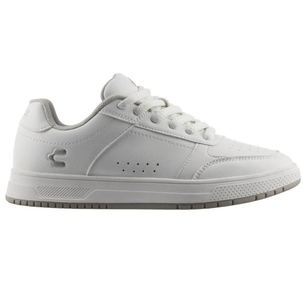Tenis Escolares Mujer CHARLY Sports Comodo Casuales blanco 23