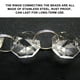 thumbnail image 5 of Cadena De Cuentas De Acrílico De 5 M / 16 Pies Que Cuelga Cadena De Cuentas De Cristal Transparente Cadena De Cristal De Octágono De 14 Mm Para Navidad Cortina De Boda Decoración Cadena De Lámpara Minnieouse HA021626-00, 5 of 6