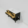 thumbnail image 6 of Norwalk 48 in W x 22 in D Black Oak Single Bath Vanity and Cultured Marble Top, 6 of 8