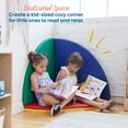 thumbnail image 3 of ECR4Kids SoftZone All-Around Modular Activity Play Mat, Reading Nook, Assorted, 4-Piece, 3 of 9