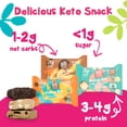 thumbnail image 3 of BHU Foods Protein Bites, Cookie Dough Variety Pack, Keto Snacks, 3 Pouches (18 Bites), 3 of 7