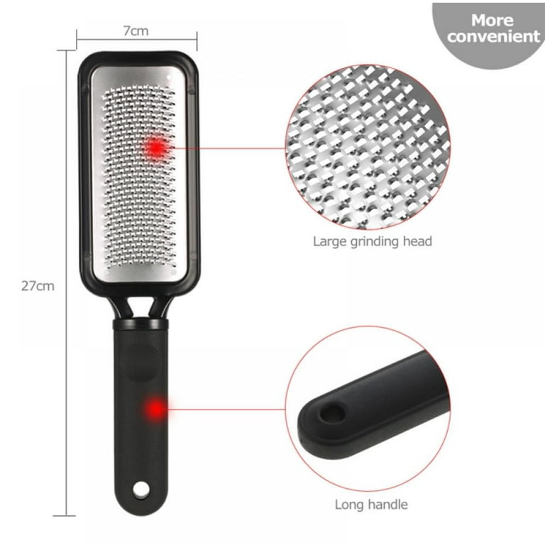 Buy LISHER Callus Remover for Feet Colossal Foot Rasp and Professional  Stainless Steel Foot Flie Scrubber Pedicure Tool to Foot Care Remove Hard  Skin Can be Used to Wet and Dry Feet (