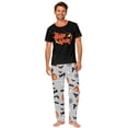 thumbnail image 3 of Family Matching Halloween Pajamas Set - 2 piece Halloween Short Sleeve Top & Pants ,Halloween Pjs for Family Photos for Family Halloween Night for M Pjs, 3 of 8