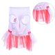 thumbnail image 3 of EeaseMX Vestido tutú de tul para perro, falda de encaje para verano y primavera, talla S (rosa), 3 of 7