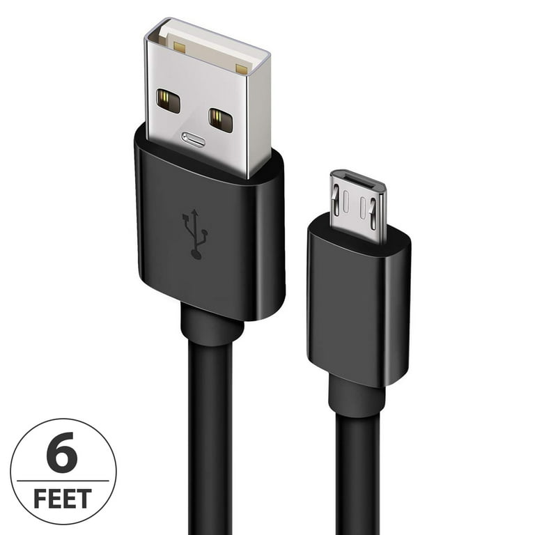 Micro USB Cable Android 3FT, 4-Pack USB to Micro USB Cables High
