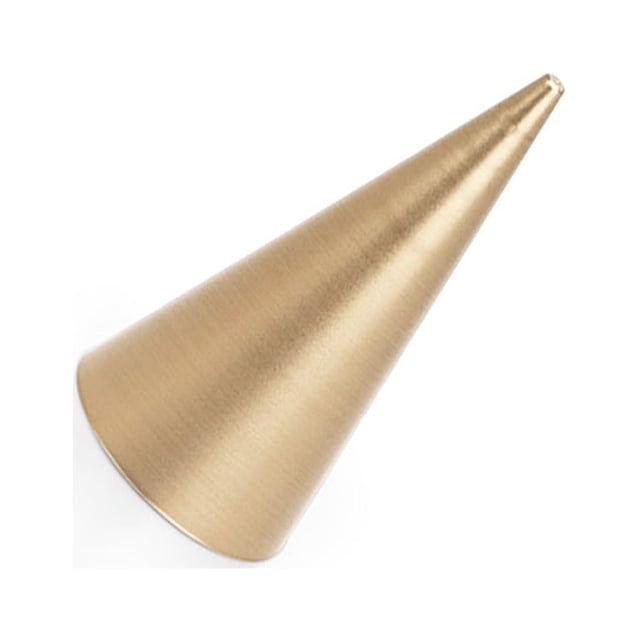 Ruiboury Desktop Ring Holder Cone Shaped Rings Display Stand Photography Props Jewelry Storage Rack Organizer Dresser Shop 2.5x5cm