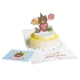 thumbnail image 2 of Fun Birthday Cards Lovers Friends Colleagues 15x15cm 3D Bear Shaped Wish Expression 1Pc, 2 of 3