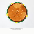 thumbnail image 2 of Sombrero divertido de Halloween, sombrero de comida, Pizza, hamburguesa, para Festival, disfraz de Halloween, accesorio, sombrero tonto loco para adultos ER, 2 of 6