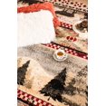 thumbnail image 5 of Furnish My Place Indoor Tribal Wildlife Rug with Jute Backing - 2 ft. x 4 ft., Multicolor, Floor, Area Rug for Living Room, Bedroom, Hallway, 5 of 9
