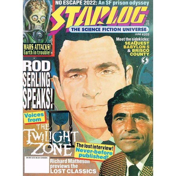 Starlog #203 VF ; Starlog Comic Book