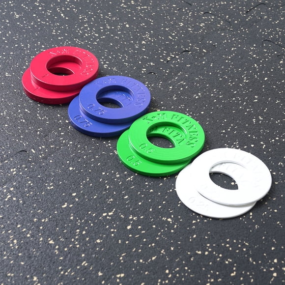 XM Fitness Fractional Weight Plates Set Olympic Barbell Strength Training