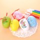 thumbnail image 1 of Huevo de Pascua para niños, dibujos animados, juego de huevos pintados a mano, regalos para jardín de infantes, juguetes hechos a mano para niños, 1 of 5