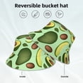 thumbnail image 6 of Balery Avocado With Seeds Sun Hats for Men Women Bucket Hat UPF 50+ Buckey Hat Boonie Hat Foldable UV Protection Hiking Beach Fishing Summer, 6 of 9