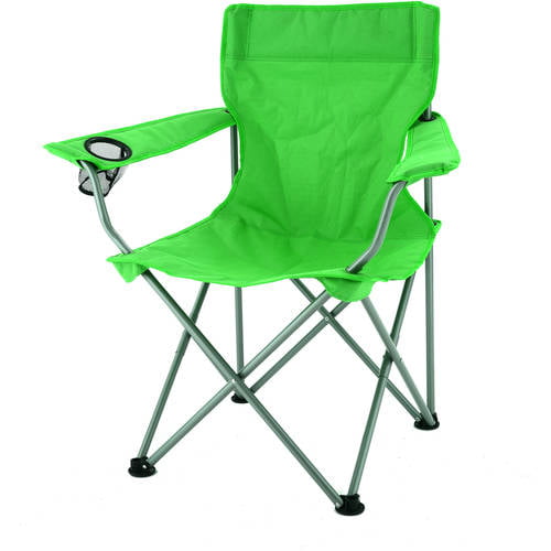 Ozark Trail Deluxe Folding Camping Arm Chair, Green - Walmart.com