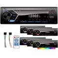 thumbnail image 1 of VOXEAST Auto Estereo Reproductor Bluetooth MP3 Radio Manos Libres FM SD Aux USB Música De Coche Luz Multicolores, 1 of 5