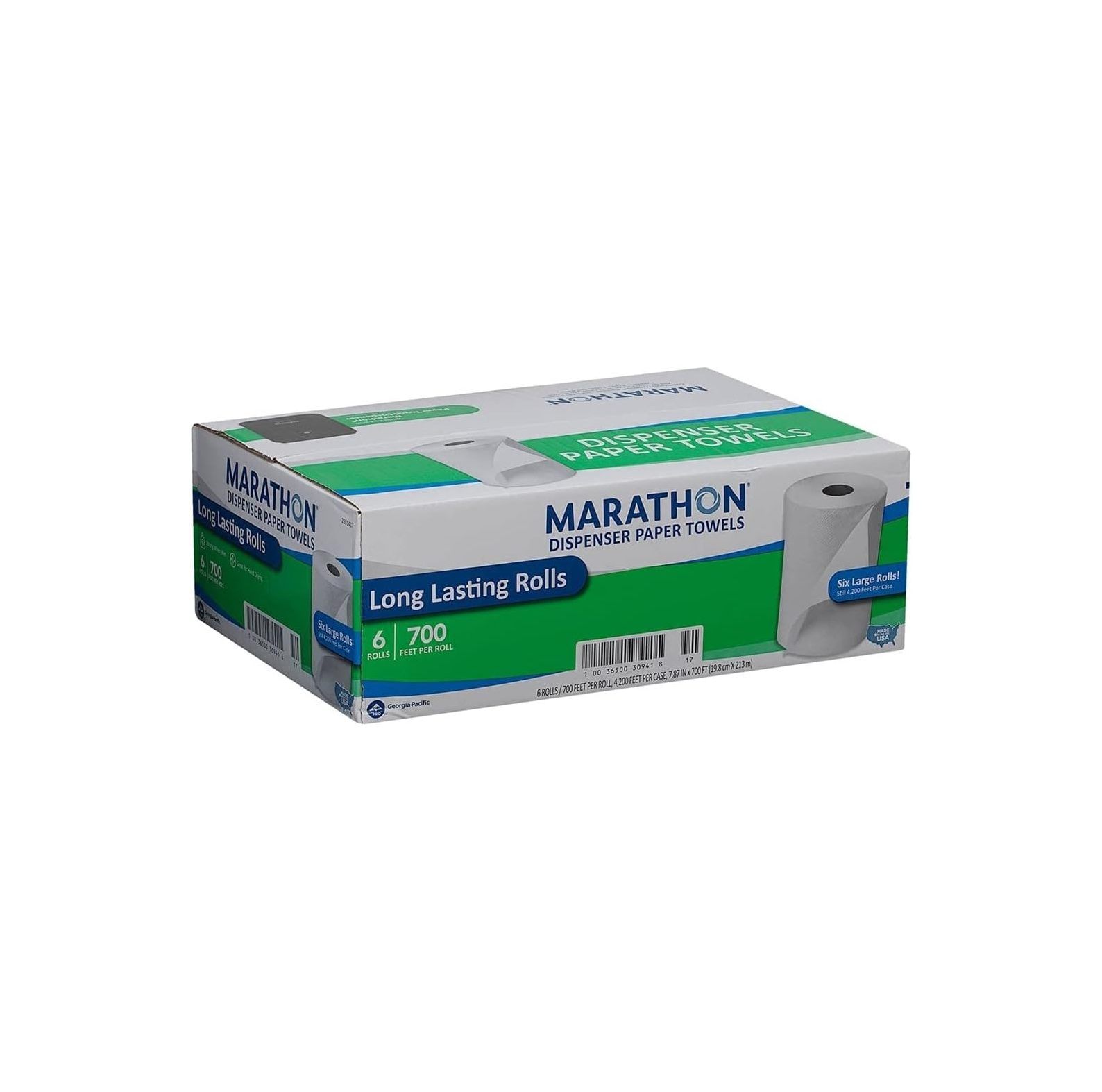 Marathon Dispenser Roll Paper Towels (700ft., 6 Rolls)