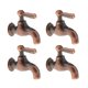 thumbnail image 1 of 4-/12 12 Grifo de baño pequeño en miniatura para casa de muñecas, suministros de baño, artes Cobre, 1 of 6