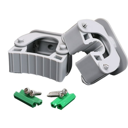 

2 PCS Mop and Broom Gripper Holder Super Anti-Slip Wall Mount Broom Gripper Holds Broom and Dustpan Hanger for Home Kitchen Garden Garage Storage Systems by U.S. Solid