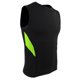 thumbnail image 1 of Camiseta de manga corta de compresión de secado rápido para gimnasio y ciclismo Black Green 3XL, 1 of 9