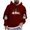04-Red, variant on Atogsazn Mens Halloween Hoodies Casual Spooky Fleece Long Sleeve Pullover Sweatshirt Fall Clothing Tops 01-White XXXL Fashion
