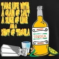 thumbnail image 3 of CafePress - 3 Tequila Women's Dark Pajamas - Women's Short Sleeve Print T-Shirt and Pants Dark Cotton Pajama Set, 3 of 7