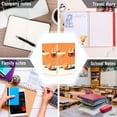 thumbnail image 6 of FORMRS 1-Subject Spiral Notebook 8" x 5" College Ruled 60 Refillable Sheet A5 Hard Cover, 2 Pack, Orange Glasses, 6 of 7