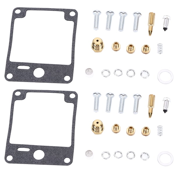 Piezas de reparación de carburador, juego de 2 piezas para reparación de carburador de motocicleta, kit de reparación de carburador, kit de reparación de carburador optimizado para la excelencia