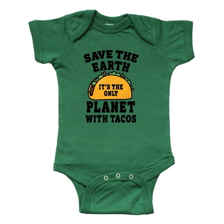

Inktastic Save the Earth It s the Only Planet with Tacos Gift Baby Boy or Baby Girl Bodysuit