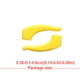 thumbnail image 3 of Glasses Ear Grip 1 Pair Elastic Spectacles Strap Holder Slipping-preventing Care Tools Lightweight for Children Adults Yellow, 3 of 6