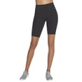 thumbnail image 2 of Pantalones cortos de bicicleta Skechers GO Walk de cintura alta para mujer, color negro XL, 2 of 6