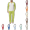 Fluorescent Green, variant on OIOLOYJM Men's Pajama Sets Casual Raglan Long Sleeve Henley Shirts with Bottoms Sets Soft Comfy Lounge Breathable Sleepwear Red XL